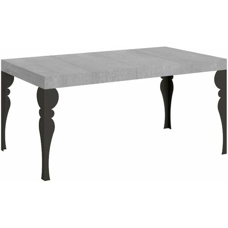 Tavolo Allungabile 140/244x90x77 cm Paxon Premium Cemento