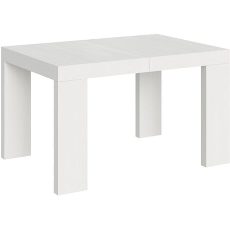 Tavolo Allungabile 140/244x90x77 cm Roxell Bianco Frassino