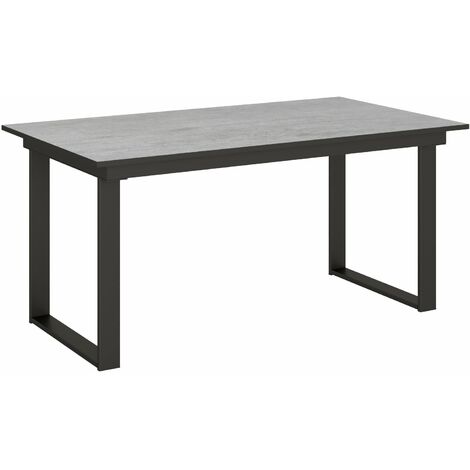 Tavolo Allungabile 160-220x90x74 cm Bandos Cemento