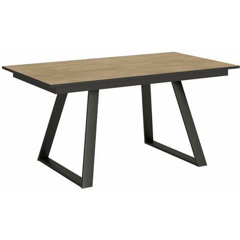 Tavolo Allungabile 160-220x90x74 cm Bernadette Quercia Naturale