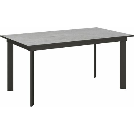 Tavolo Allungabile 160-220x90x74 cm Cumar Cemento