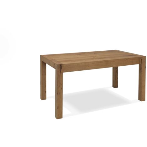 Tavolo Allungabile 160/240x90x76 cm in Rovere Impiallacciato Nevada Naturale