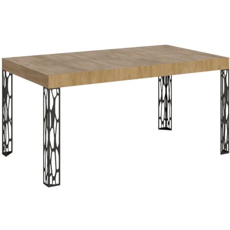 Tavolo Allungabile 160-244x80x77 cm Ghibli Quercia Natura