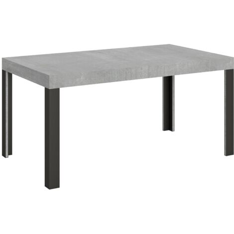 Tavolo Allungabile 160-244x80x77 cm Linea Cemento
