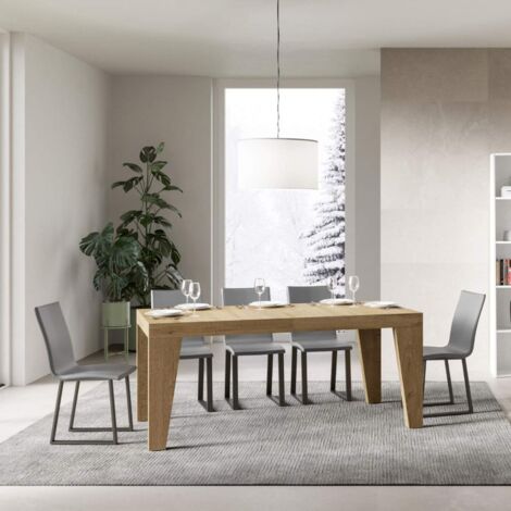 Tavolo allungabile 160/264x90 cm Naxy quercia natura