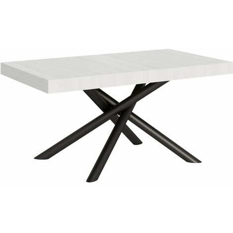 Tavolo Allungabile 160-264x90x77 cm Famas Bianco Frassino