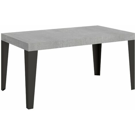 Tavolo Allungabile 160-264x90x77 cm Flame Cemento