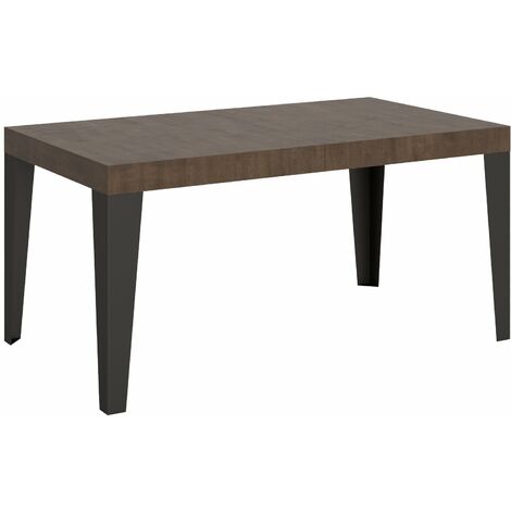 Tavolo Allungabile 160-264x90x77 cm Flame Noce