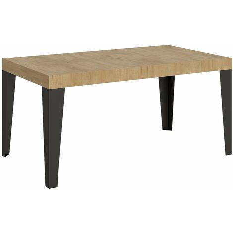 Tavolo Allungabile 160-264x90x77 cm Flame Quercia Naturale