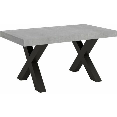 Tavolo Allungabile 160-264x90x77 cm Traffic Cemento
