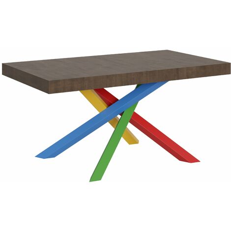 Tavolo Allungabile 160-264x90x77 cm Volantis Noce