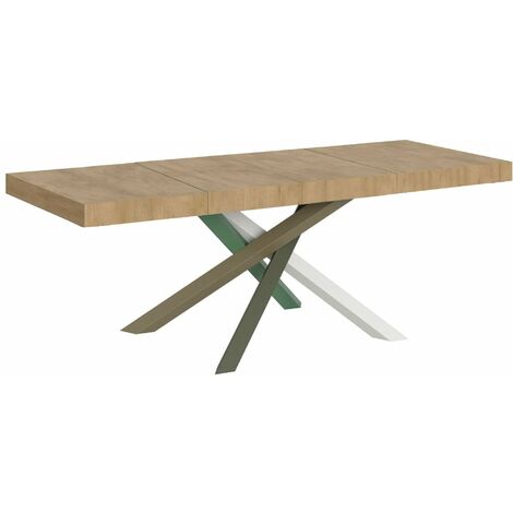 Tavolo Allungabile 160/264x90x77 cm Volantis Premium Quercia Natura
