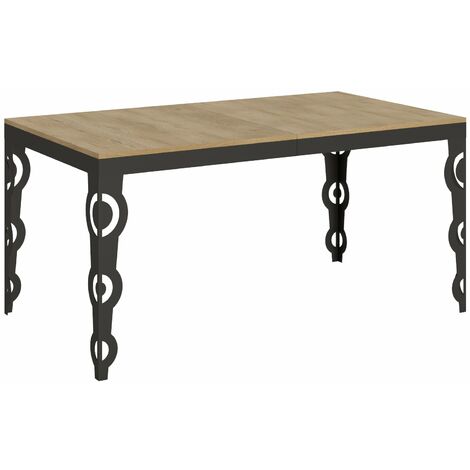 Tavolo Allungabile 160-264x90x80 cm Karamay Evolution Quercia Naturale