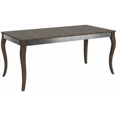Tavolo Allungabile 160-264x90x80 cm Olanda Iron Noce