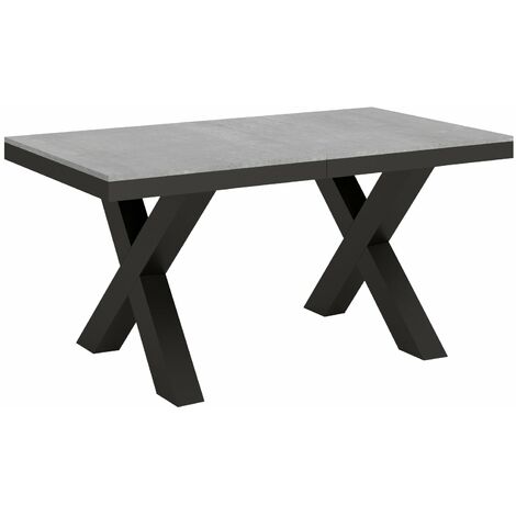 Tavolo Allungabile 160-264x90x80 cm Traffic Evolution Cemento