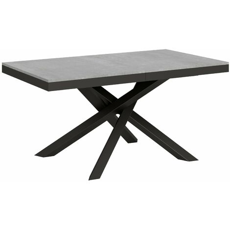 Tavolo Allungabile 160-264x90x80 cm Volantis Evolution Cemento
