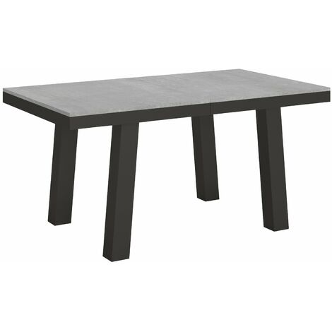 Tavolo Allungabile 160-420x90x77 cm Bridge Evolution Cemento