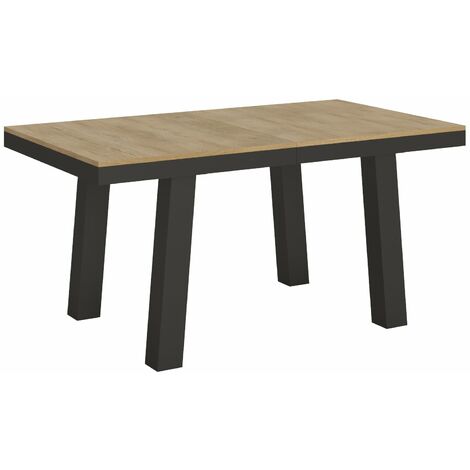 Tavolo Allungabile 160-420x90x77 cm Bridge Evolution Quercia Naturale