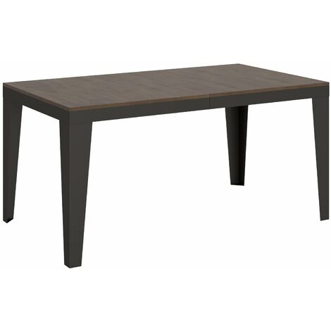Tavolo Allungabile 160-420x90x77 cm Flame Evolution Noce