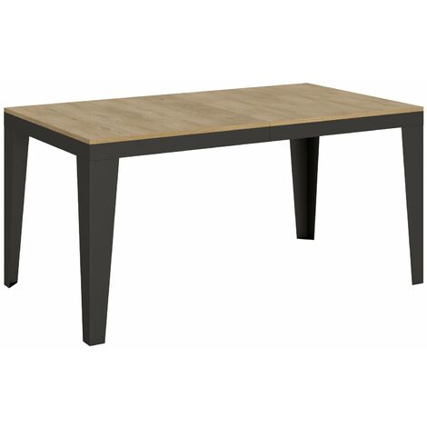 Tavolo Allungabile 160-420x90x77 cm Flame Evolution Quercia Naturale