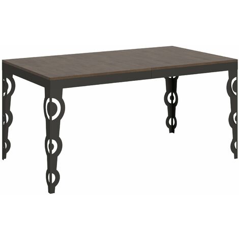 Tavolo Allungabile 160-420x90x77 cm Karamay Evolution Noce