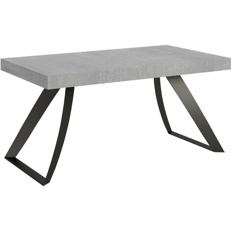 Tavolo Allungabile 160-420x90x77 cm Proxy Cemento