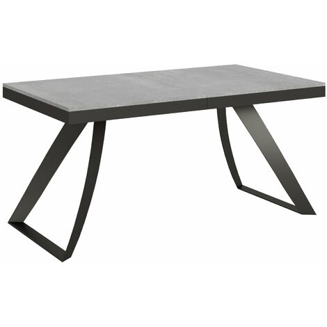 Tavolo Allungabile 160-420x90x77 cm Proxy Evolution Cemento