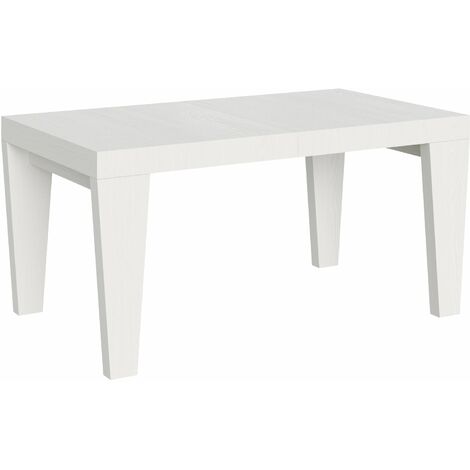 Tavolo Allungabile 160-420x90x77 cm Spimbo Bianco Frassino