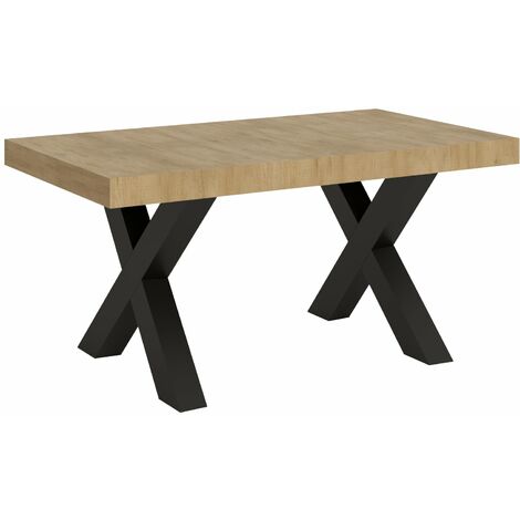 Tavolo Allungabile 160-420x90x77 cm Traffic Quercia Naturale