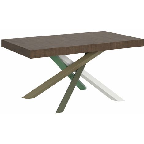 Tavolo Allungabile 160-420x90x77 cm Volantis Noce