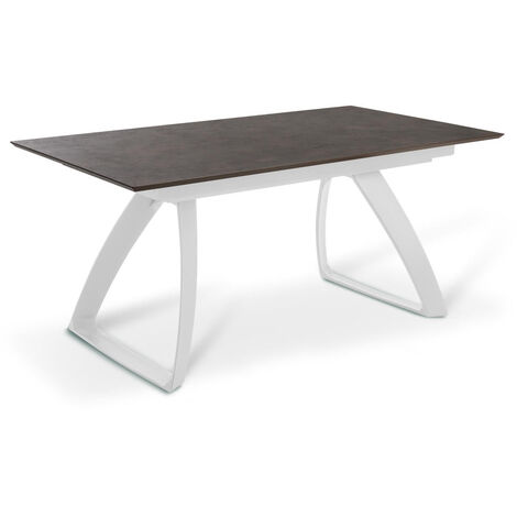 Tavolo Allungabile 170/270x90x76 cm in HPL Barret  Ruggine
