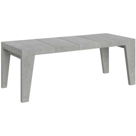 Tavolo allungabile 180/284x90 cm Naxy Premium cemento