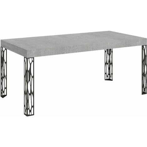 Tavolo Allungabile 180-284x90x77 cm Ghibli Allungabile piano Cemento