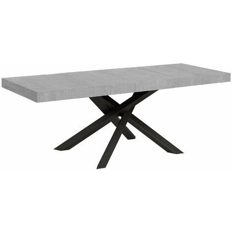 Tavolo Allungabile 180/284x90x77 cm Volantis Premium Cemento