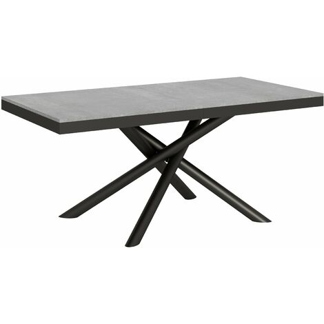 Tavolo Allungabile 180-284x90x80 cm Famas Evolution Cemento