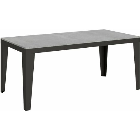 Tavolo Allungabile 180-284x90x80 cm Flame Evolution Cemento