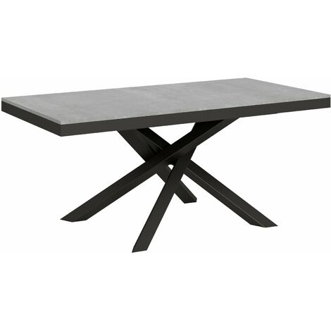 Tavolo Allungabile 180-284x90x80 cm Volantis Evolution Cemento