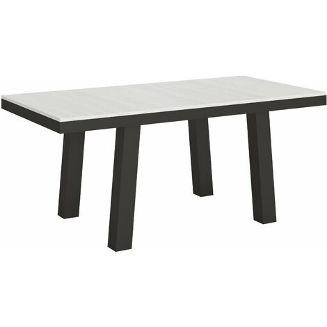 Tavolo Allungabile 180-440x90x77 cm Bridge Evolution Bianco Frassino