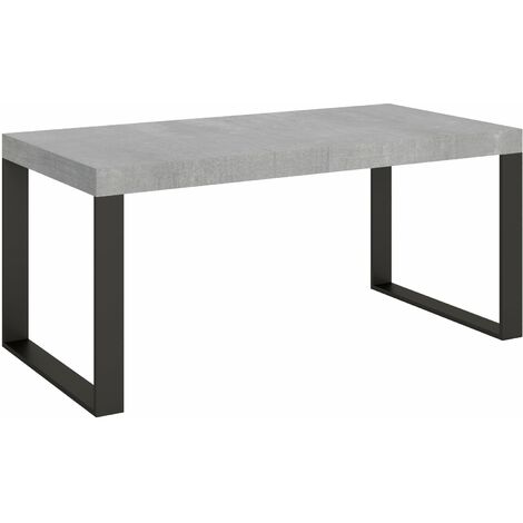 Tavolo Allungabile 180-440x90x77 cm Tecno Cemento