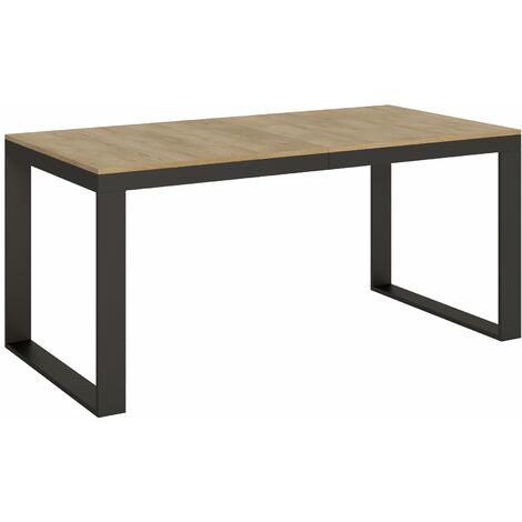 Tavolo Allungabile 180-440x90x77 cm Tecno Evolution Quercia Naturale