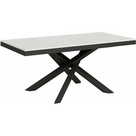 Tavolo Allungabile 180-440x90x77 cm Volantis Evolution Bianco Frassino