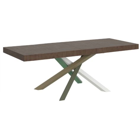 Tavolo Allungabile 180-440x90x77 cm Volantis Premium Noce Telaio 4A