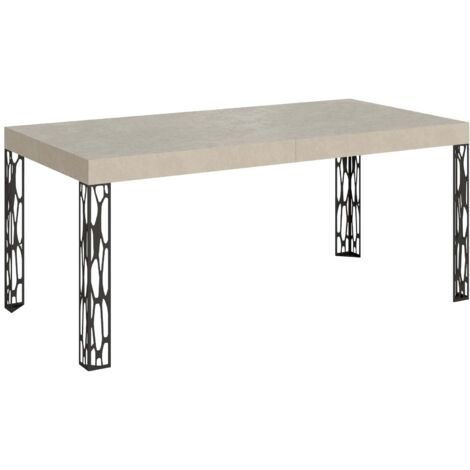Tavolo Allungabile 200-304x90x77 cm Ghibli Cashmere Telaio Antracite