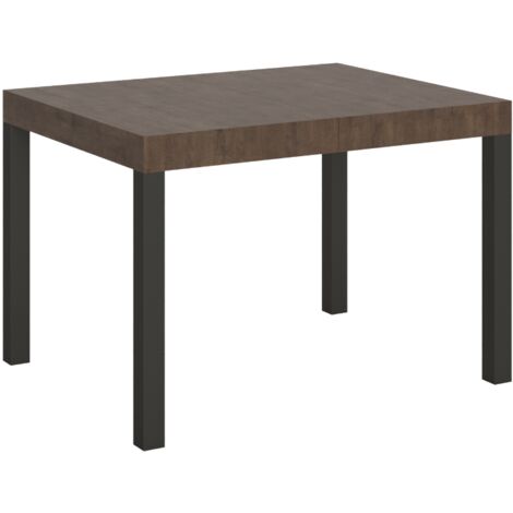 Tavolo allungabile 80x120/204 cm Everyday Noce telaio Antracite
