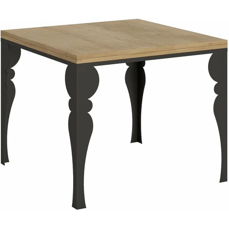 Tavolo Allungabile 90-180x90x78/80 cm Paxon Libra Quercia Naturale