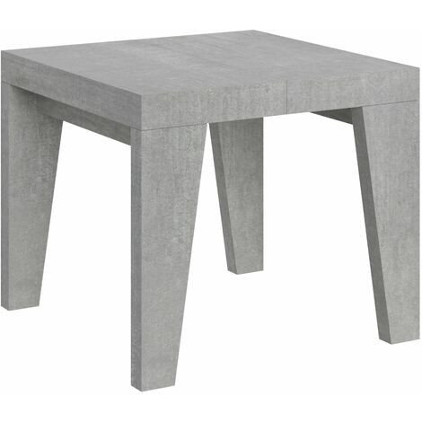 Tavolo Allungabile 90-246x90x77 cm Naxy Cemento