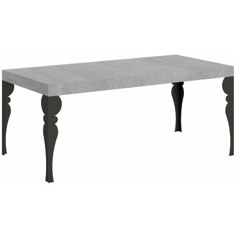 Tavolo Allungabile 90/246x90x77 cm Paxon Premium Cemento