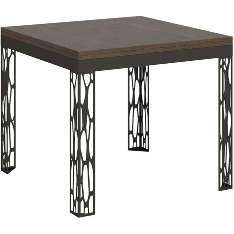 Tavolo Allungabile 90x90-180x78-80 cm Ghibli Libra Noce