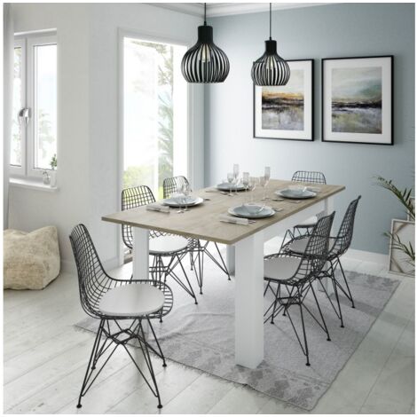 Tavolo Allungabile - Bianco 90x190x78h cm