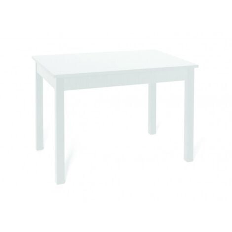 Tavolo allungabile bianco frassinato 110 x 70 cm - Cuneo